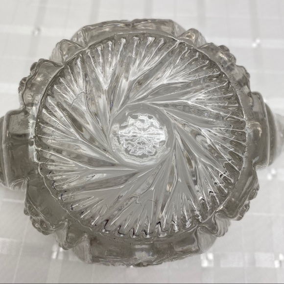ABP Brilliant Cut Glass Double Handled Sugar Bowl - Picture 5 of 5